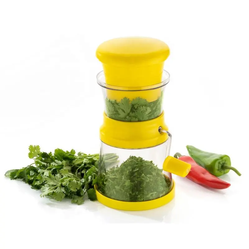 Round Chilli and Mirchi Cutter with Clear Visible Cutting Process with ABS Plastic Box Cutting Kitchenware Tool