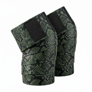 Genouillère de compression unisexe antidérapante en néoprène polyester élastique de qualité supérieure pour la musculation et la gym - Product Image 3