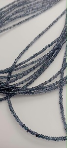 Últimas tendencias 2026: Cuentas lisas de espinela azul de Birmania de 2.5mm a 3.5mm, cuentas de piedra preciosa azul para la fabricación de joyas personalizadas - Product Image 2