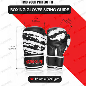 Guantes de Boxeo de Última Tendencia, Equipo de Protección para Entrenamiento y Combate, Guantes de Boxeo Deportivos con Soporte Completo para la Muñeca y Ajuste Ajustable - Product Image 6