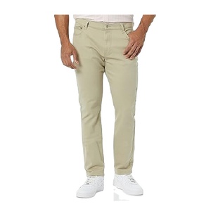 Nouveauté pantalons longs décontractés intelligents pour hommes 100% coton Denim tissu couleur unie taille moyenne haute qualité prix usine Bangladesh - Product Image 1
