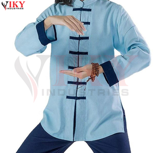 Bon Fournisseur, Service OEM ODM, Ensemble d'uniformes de Kung Fu et d'arts martiaux personnalisés pour femmes, Style simple, Meilleure qualité, Vêtements de Kung Fu pour femmes - Product Image 5
