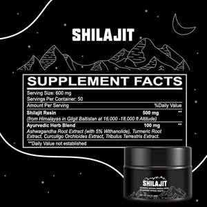 Resina de Shilajit de Grado Oro OEM, Resina de Shilajit del Himalaya 100% Original, 30g con 82% de Ácido Fúlvico y Minerales Traza para el Sistema Inmunológico - Product Image 2