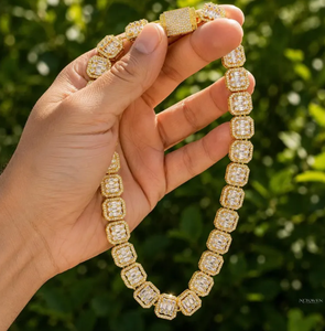 สร้อยข้อมือเทนนิสชุบเงินประดับมอสซาไนต์ทรงกลมเจียระไนแบบเหลี่ยมเพชร ระยิบระยับ เหมาะสำหรับทั้งชายและหญิง ของขวัญเครื่องประดับ - Product Image 4