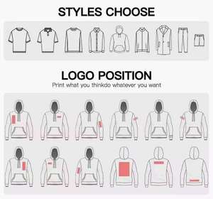 เสื้อฮู้ดดี้โอเวอร์ไซส์ผ้าฟลีซคอตตอน 100% สำหรับขายส่ง ลายเทรนด์สปอร์ต 6 แบบ ดีไซน์ใหม่ พร้อมกระเป๋าโลโก้พิมพ์ลาย 3 มิติ ระบายอากาศได้ดี - Product Image 6