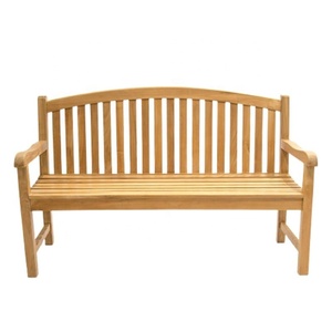 Mobilier d'extérieur en teck d'Indonésie Bancs de patio en bois Fauteuil de jardin Bancs de parc Chaise de jardin Meubles de patio - Product Image 2