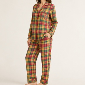 Top Sale Elegant Classic Multicolour Printed Soft Sleepwear <b>Women</b> Long-sleeve Cozy Pajamas Sets Winter <b>Thermal</b> Sets for <b>Women</b> - Product Image 2