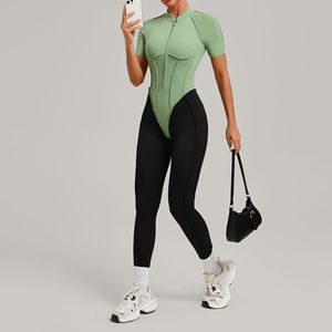 Combinaison de sport dos nu une pièce pour femme, vente en gros, pour la gym et le fitness - Product Image 3