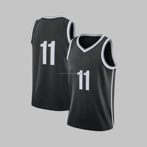 Diseño de camiseta de baloncesto de combinación de colores OEM personalizado de alta calidad para hombres - Product Image 1