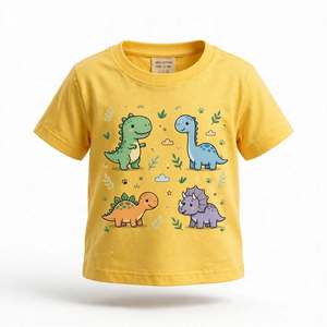 T-shirts pour enfants garçons, dernier design imprimé numériquement, design personnalisé, style décontracté, col rond, imprimés. - Product Image 4