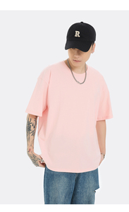 เสื้อยืดคอกลมแขนสั้นผ้าฝ้ายทรงปกติสำหรับผู้ชาย พิมพ์ลายการ์ตูน สปอร์ต ผ้าเจอร์ซีย์ถักย้อมเส้นด้ายยาว ระบายอากาศได้ดี - Product Image 3