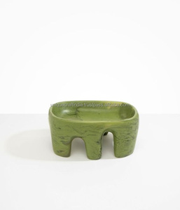 Vente en gros de bol en résine pour fruits et salade vaisselle-Bols de vaisselle en résine orange Ustensiles de cuisine solides pour servir des pâtes et des céréales - Product Image 4