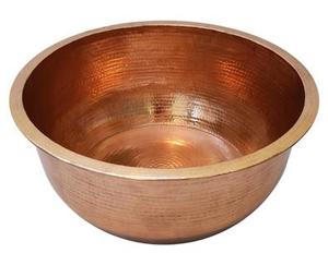 Bol à pédicure en cuivre martelé pour le bien-être et les soins des ongles dans les spas et à domicile, prix de gros raisonnable directement de l'usine - Product Image 6