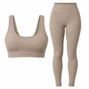 Conjuntos de Yoga para Mujer de Talla Grande, Diseño OEM de Última Moda, Cintura Alta, Dos Piezas, Secado Rápido, Transpirable, Spandex/Poliéster, para Entrenamiento - Product Image 2