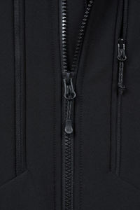 Nouvelle veste softshell à capuche patchwork, design personnalisé, automne, coupe-vent, imperméable, doublure polaire, fermeture éclair pour homme - Product Image 5