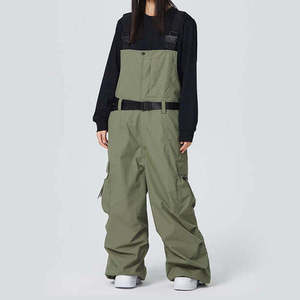 Pantalon de ski imperméable et coupe-vent de haute qualité pour hommes et femmes, salopette isolée pour snowboard, pantalon cargo d'hiver pour activités de plein air - Product Image 2