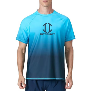 Maillot de bain unisexe sans couture en polyester spandex doux de haute qualité, respirant, à manches longues, 220g, par sublimation – Vente chaude - Product Image 4