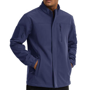 Custom Logo Color <b>Waterproof</b> Windproof <b>Warm</b> Delivery Staff Uniform Sports Outdoor Men_s Softshell Jacket Custom Size - Product Image 1