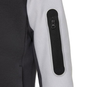 Premium <b>Boys</b> Zip <b>Up</b> Hoodie Tech Fleece Style Sportswear Kids Color Block Hooded Jacket Casual Sweatshirt Youth Streetwear Top - Product Image 3