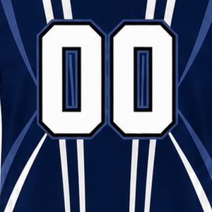 Maillot de rugby bleu marine et blanc à manches courtes, col en V, uniforme d'équipe, respirant, léger, personnalisable, vêtements de sport d'entraînement - Product Image 6