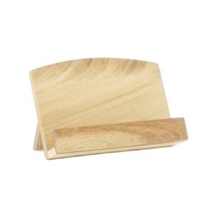 Soporte de Madera Natural para Libros de Recetas, Organizador de Cocina Compacto para Encimera, Exhibidor Ligero para Libros de Cocina, Tendencia Actual - Product Image 1