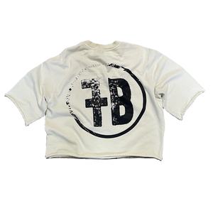 Hauts pour hommes surdimensionnés tendance, en mélange de coton doux, légers, coupe décontractée, confortables, streetwear, vêtements décontractés quotidiens, OEM - Product Image 1