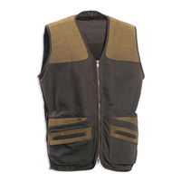 Gilet d'extérieur pour homme, randonnée, pêche, camping, chasse, gilet orange, séchage rapide, respirant, polyester, gilet de chasse en montagne