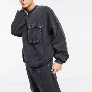 Conjuntos Deportivos de Alta Calidad al por Mayor, 2 Piezas, Sudadera de Felpa Personalizada con Pantalones Deportivos para Correr - Product Image 3