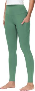 Leggings de yoga taille haute sans couture, pantalon de sport sculptant, coupe ajustée, vêtements de sport pour femme, couleur unie, collants de fitness - Product Image 2