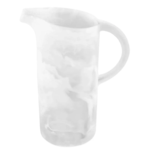 Carafe en résine écologique au design unique avec effet marbre, artisanale, moderne et décorative, pour vin et bière, idéale pour la salle à manger - Product Image 5