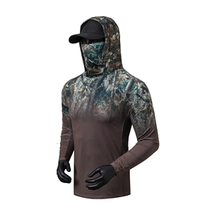 Chemises de pêche à manches longues de haute qualité, personnalisées, avec protection UPF pour hommes - Product Image 6