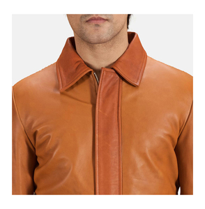 Chaqueta de cuero para motocicleta de peso pesado, personalizada en color, diseño único, último precio, alta calidad, la mejor chaqueta de cuero para hombre - Product Image 5