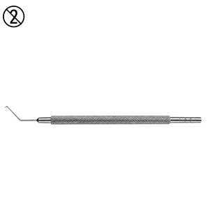 Instrumento Oftálmico Desechable de un Solo Uso Nagahara Phaco Chopper de Alta Calidad para Cirugía de Cataratas por Facoemulsificación - Product Image 1