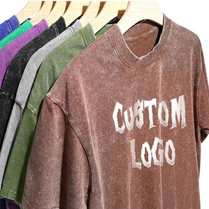 T-shirt noir oversize pour homme, manches courtes, col rond, décontracté, en jersey de coton 230 GSM, tricoté, teint uni, personnalisable avec logo sur le devant - Product Image 4