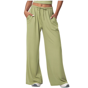 Pantalones Acampanados de Campana para Mujer, de Cintura Alta, a la Moda, Fabricante de Ropa OEM ODM, Venta al por Mayor de Fábrica, Pantalones Acampanados para Mujer - Product Image 6