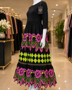 New Elegant Polynesian Micronesia Embroidery Breathable Knee-Length 100% Polyester Skirt Fashion Wrap Beach Adults Youth - Product Image 4
