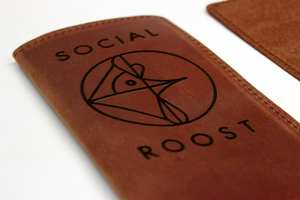 Porta Facturas de Cuero Genuino Hecho a Mano de Lujo, Resistente al Agua, para Bistro Bar LBH-0206, Venta al Por Mayor - Product Image 5