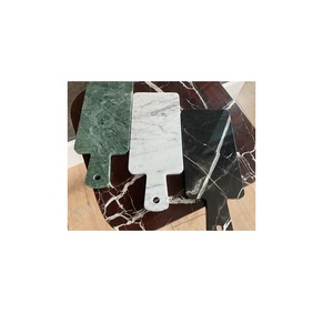 Black Marble Rectangular Stone Cutting Board Cheese Serving Tray <b>Rope</b> Hanging Loop Dishwasher Safe Luxury Home Hospitality - Product Image 3