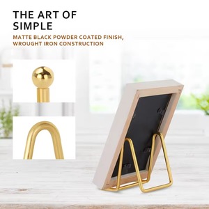 New Arrival Metal Decorative <b>Easel</b> Stand With Scroll Design Traditional Home Decor For Living Room Indoor Use - Product Image 4