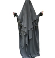 Abaya Moderne et Modeste pour Femme, Robe Longue à Manches Longues, Couleur Unie, Ourlet Asymétrique, Coupe Ample en Viscose, Idéale pour le Quotidien