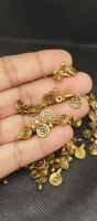 Breloques et pendentifs en laiton faits à la main, aspect antique, sur mesure, adaptés aux créateurs de bijoux