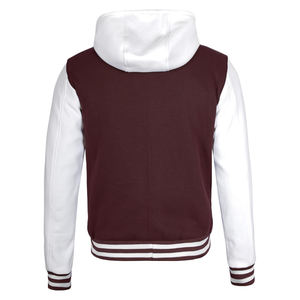 แจ็คเก็ตวาร์ซิตี้แฟชั่นฤดูหนาวแบบสั่งทำพิเศษ ดีไซน์หนังขนสัตว์พรีเมียมสุดเท่ กันลมและใส่ได้สองด้าน สำหรับผู้ชายที่ชอบสตรีทแวร์สุดเท่ - Product Image 4