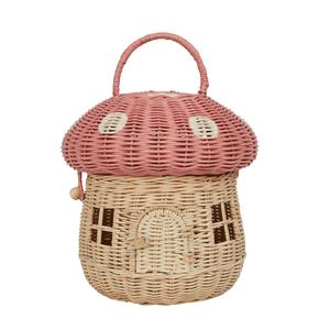 ¡MEJOR VENDEDOR! Bolso rectangular hecho a mano de ratán ecológico cesta de mano accesorios de fotografía para niños decoración de habitación apilable - Product Image 1