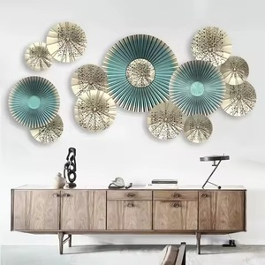 Metal Unique Shape Colored Finished Wall <b>Art</b> Fancy Style Luxury Handmade Used Home Wall Decoration - Product Image 1