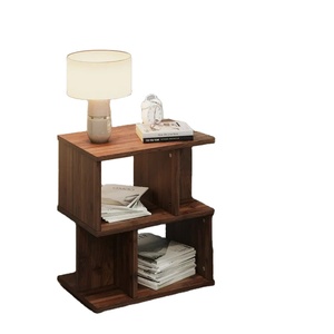 <b>Night</b> <b>Stand</b> Table Sofa Side Table Bedside Furniture In Mango Wood With Teak Wood Finishes for Bedroom Living Room Office - Product Image 1