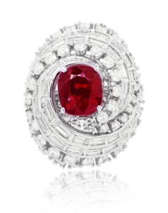 3.60 CT Moissanite 925 <b>Silver</b> <b>Emerald</b> Cut Prong Setting Rhodium Plated Women's Engagement <b>Ring</b> - Product Image 3