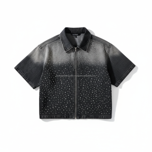 Survêtement unisexe avec strass, broderie personnalisée, OEM, vente en gros - Product Image 4