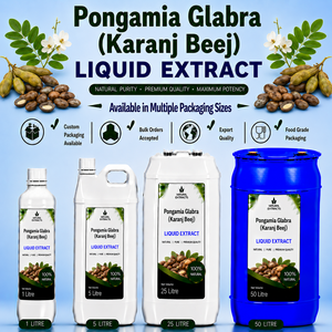 Pongamia Glabra Liquid Extract Karanj Beej <b>Herbal</b> <b>Supplement</b> Natural Food Grade Oral Tincture India 24-Month Shelf Life Cool Dry - Product Image 1