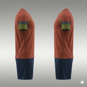 Proveedor Directo de Fábrica, Uniforme de Fútbol 100% Poliéster, Antibacterial, Transpirable, de Secado Rápido, Personalizado al por Mayor para Equipos - Product Image 2