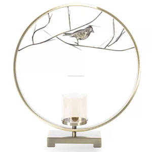 Métal matériel de support votif de table en laiton doré avec la meilleure qualité pour le restaurant décoratif d'hôtel à la maison - Product Image 5